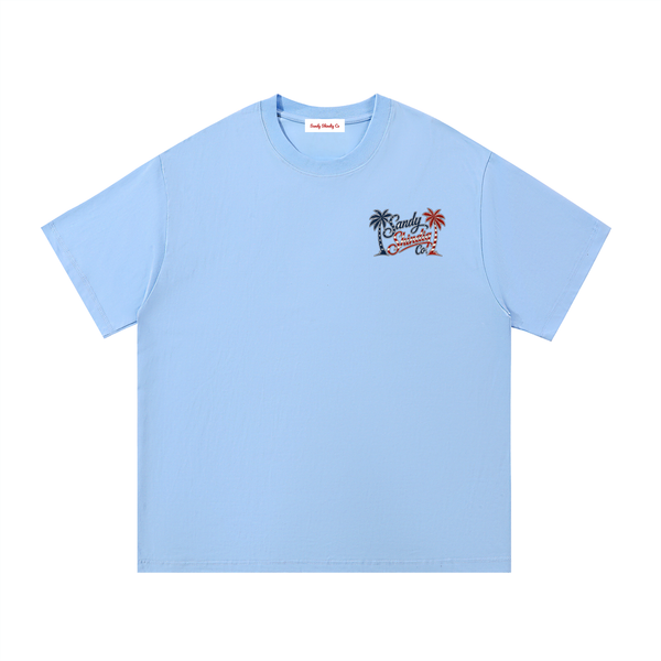 USA 250th Anniversary Heavyweight Tee - Light Blue