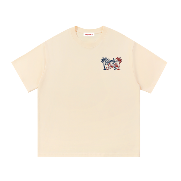 USA 250th Anniversary Heavyweight Tee - Cream