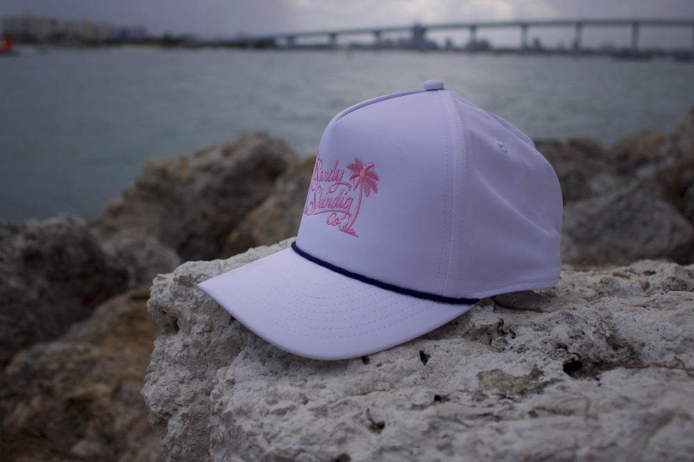 Retro Rope Hat "Rosé"