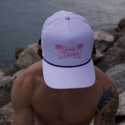 Retro Rope Hat "Rosé"