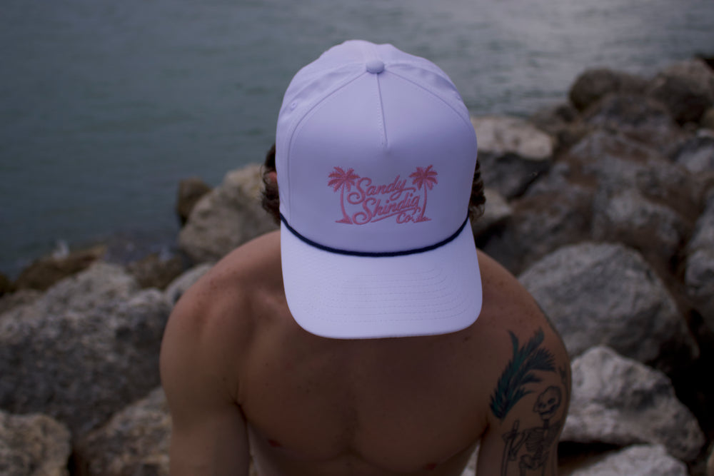 Retro Rope Hat "Rosé"