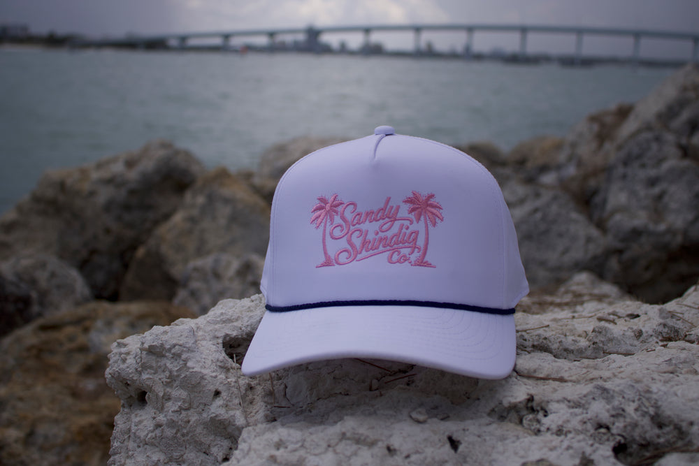 Retro Rope Hat "Rosé"